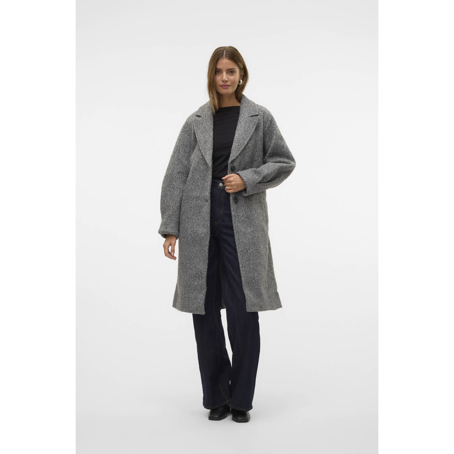 VERO MODA jas VMANNYROSA grijs
