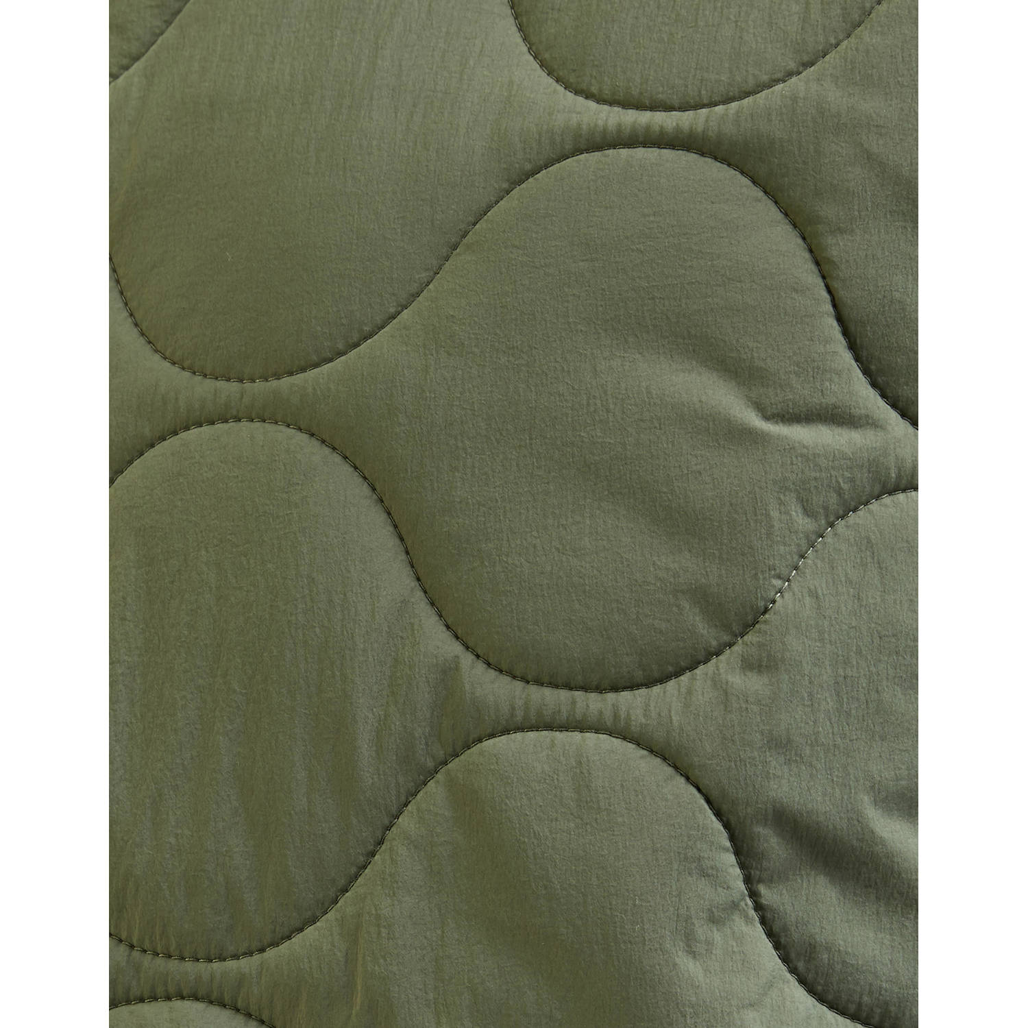 Lee quilted bodywarmer groen