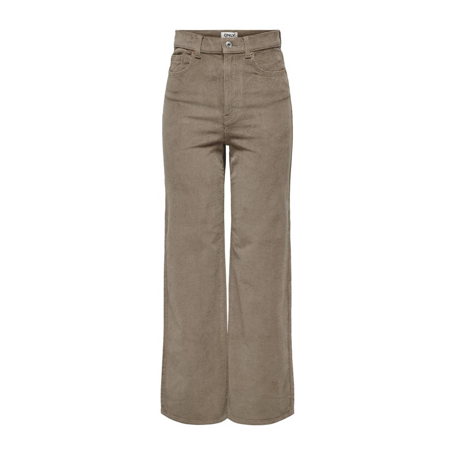 ONLY corduroy high waist wide leg broek ONLHOPE
