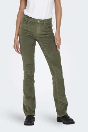 corduroy flared broek ONLMARY