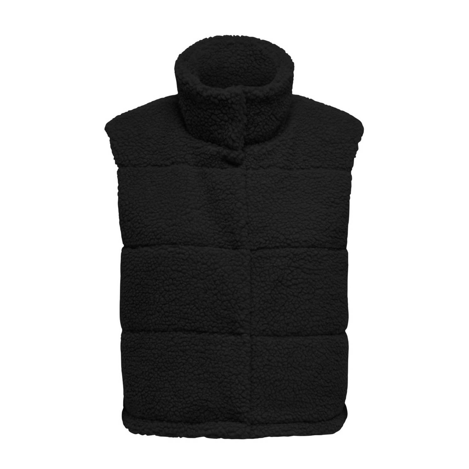 Only Teddy Vest Zwart Freewear Black Dames