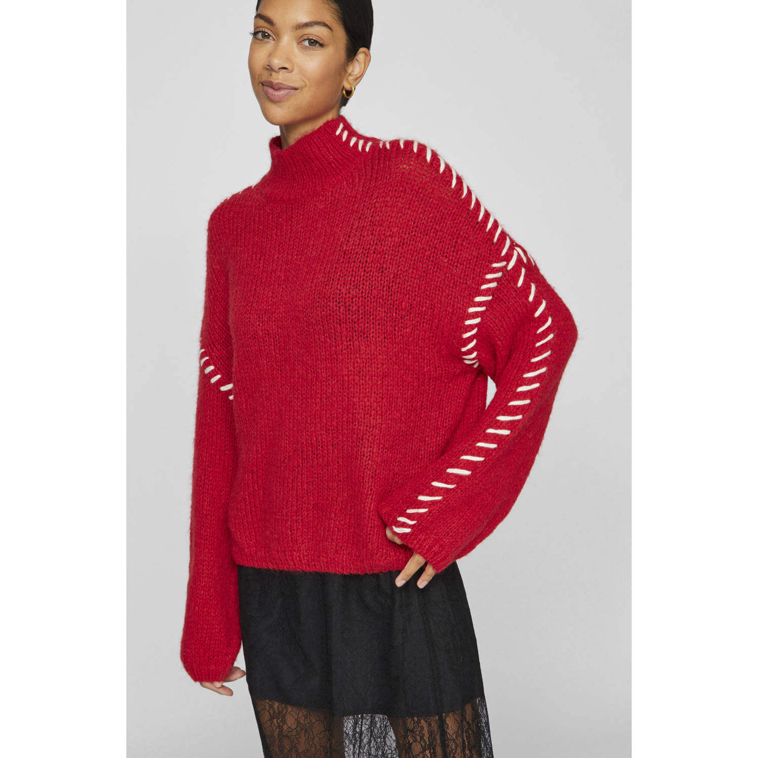 VILA trui rood
