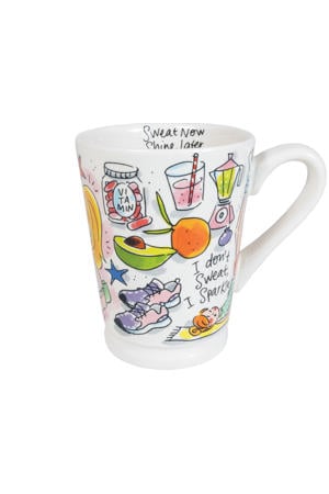 XL beker Fit Girl (Ø10 cm) (500 ml)