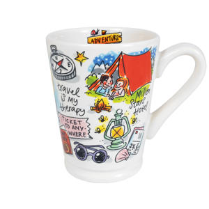 XL beker Love to Travel (Ø10 cm) (500 ml) 