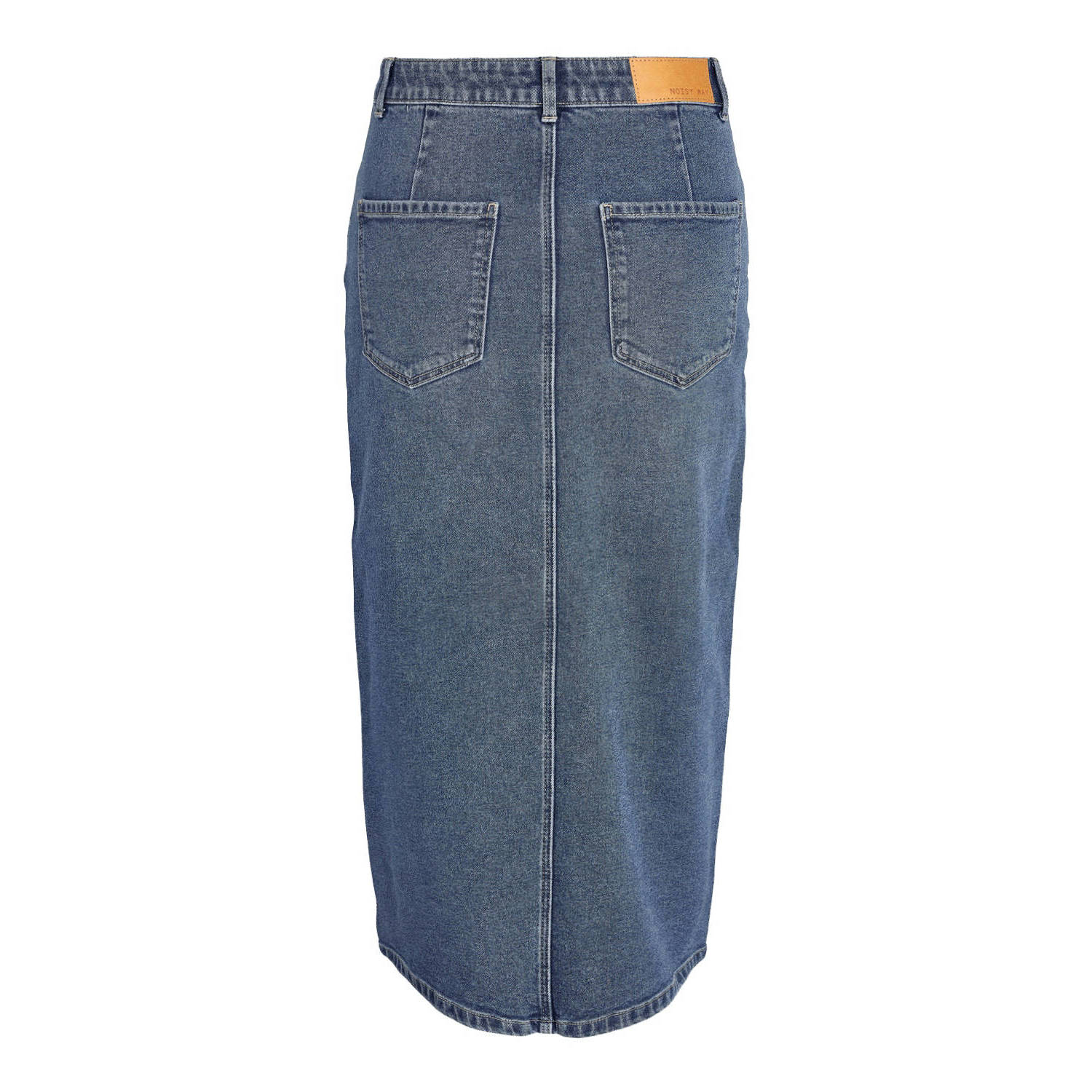 NOISY MAY Curve spijkerrok NMKATH medium blue denim