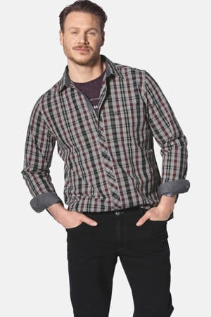 casual overhemd zwart