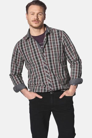 casual overhemd zwart