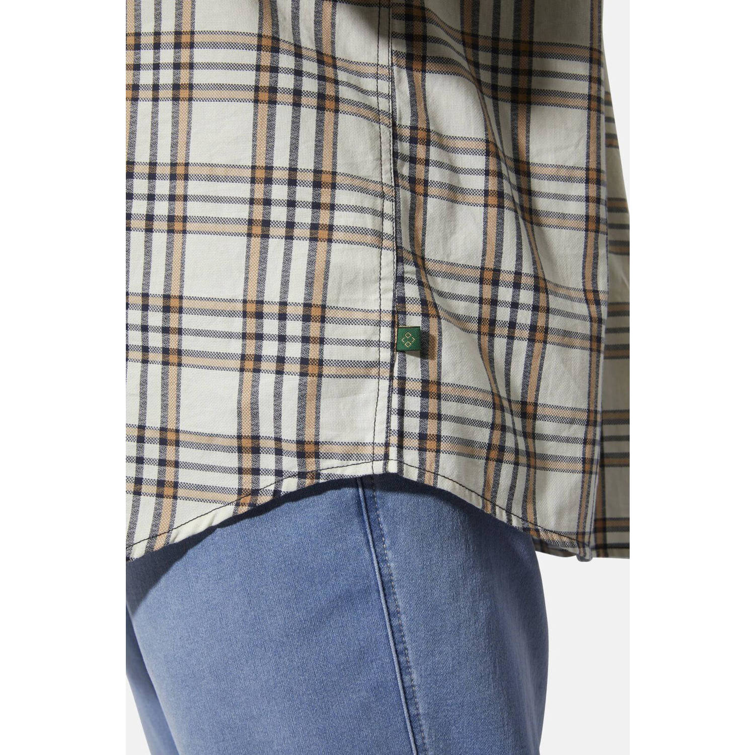 Charles Colby casual overhemd beige