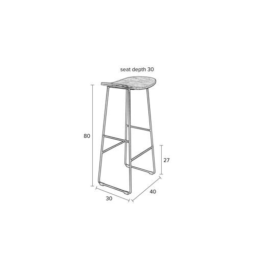 Housecraft Living barkruk Tangle afbeelding