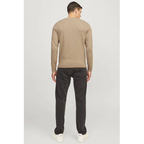 JJ REBEL pullover JREBCALLUM beige afbeelding