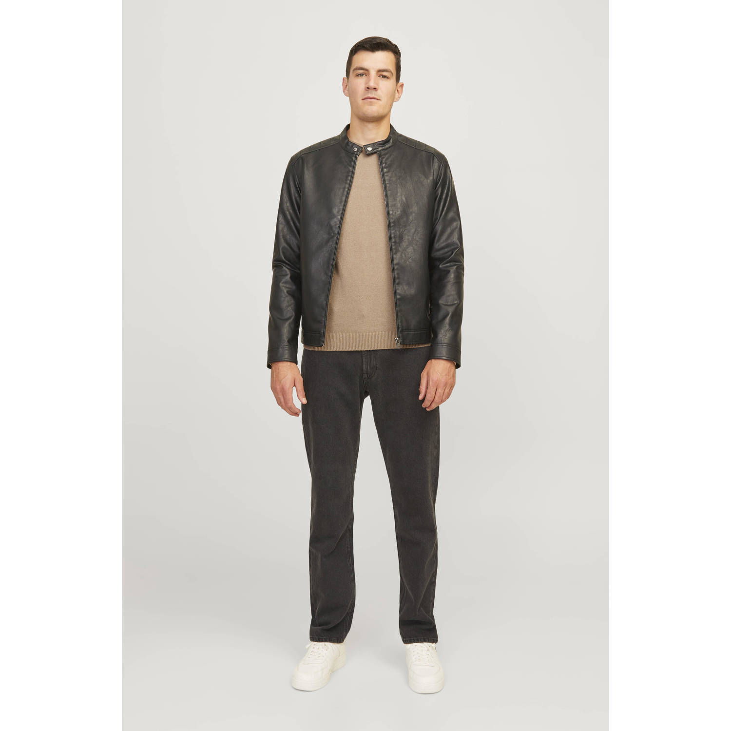 JJ REBEL pullover JREBCALLUM beige