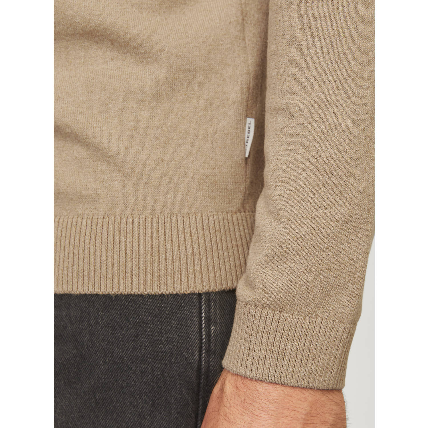 JJ REBEL pullover JREBCALLUM beige