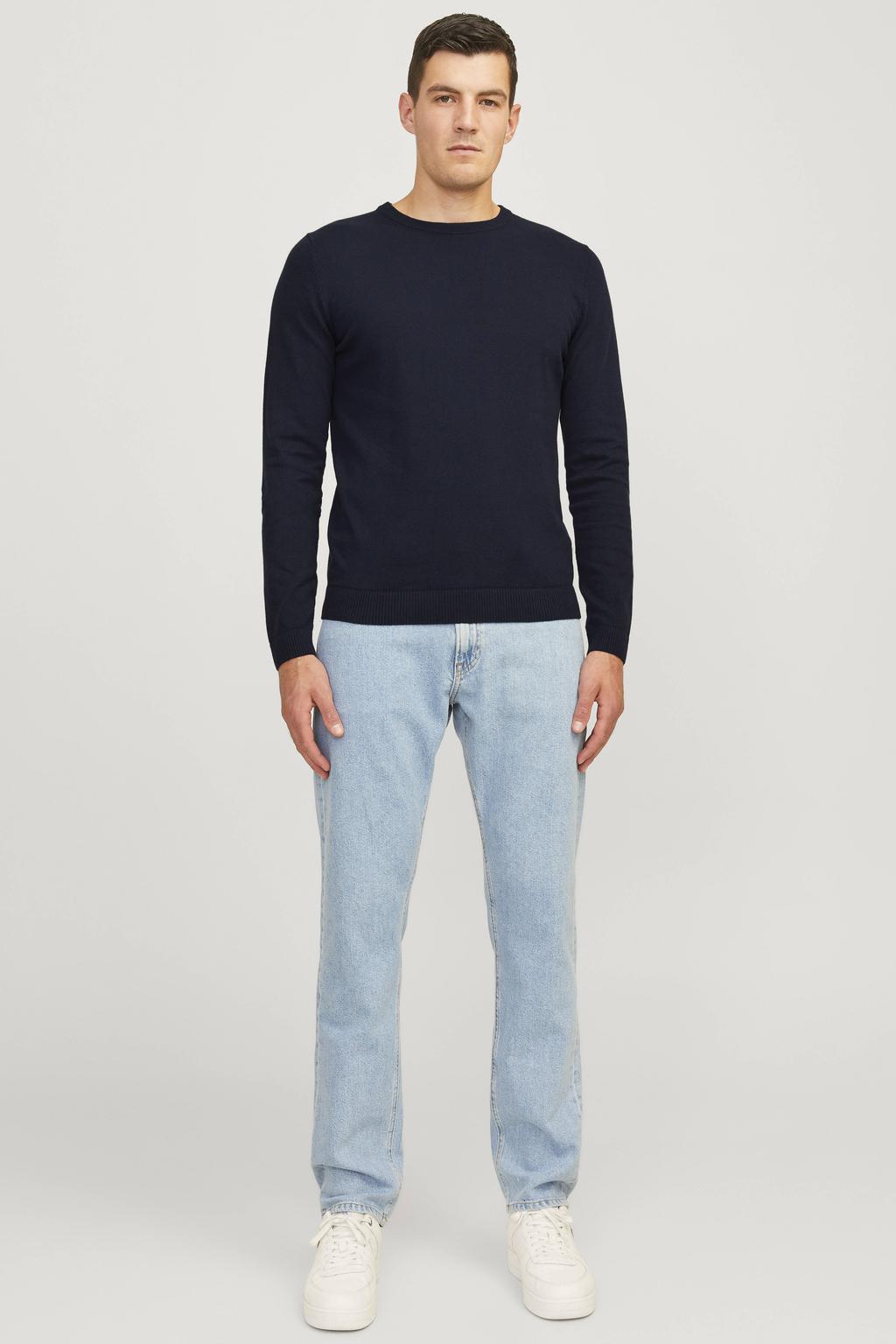 JJ REBEL pullover JREBCALLUM donkerblauw