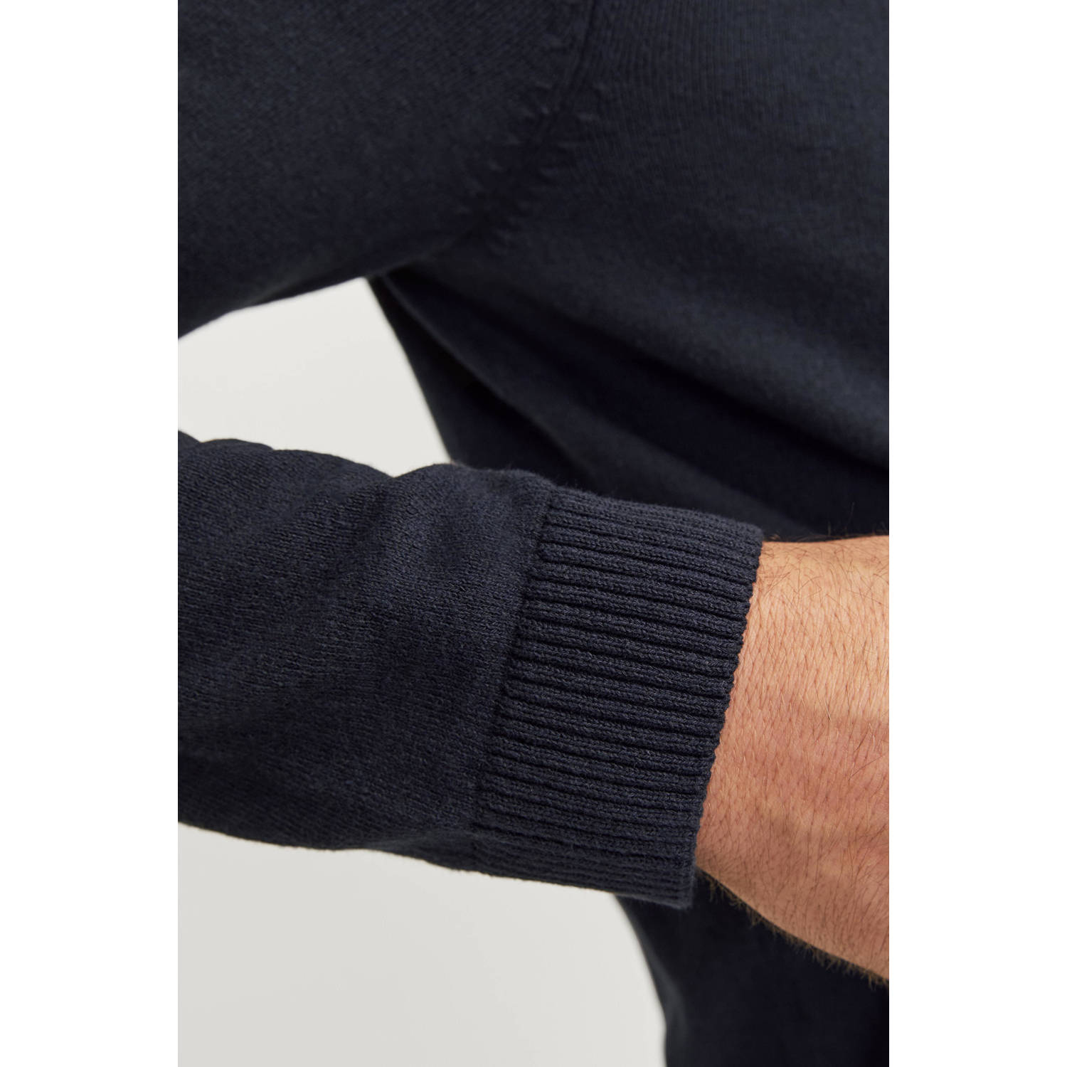 JJ REBEL pullover JREBCALLUM donkerblauw