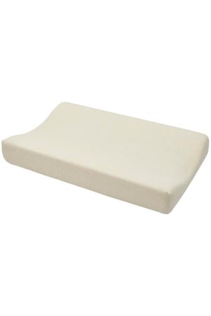 badstof aankleedkussenhoes beige