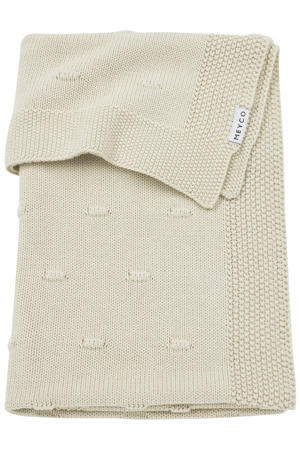 ledikantdeken Knots beige