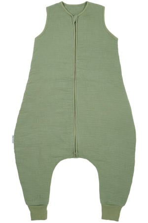 gevoerde slaapoverall jumper groen