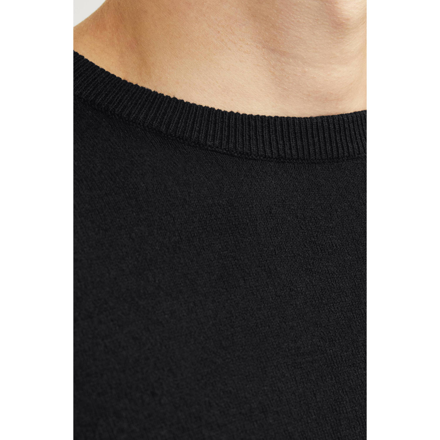 JJ REBEL pullover JREBCALLUM zwart
