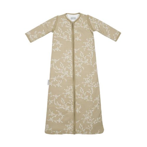 Meyco 4-seizoenen slaapzak Branches beige/wit afbeelding