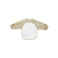 Meyco slab met mouwen Forest Animal beige