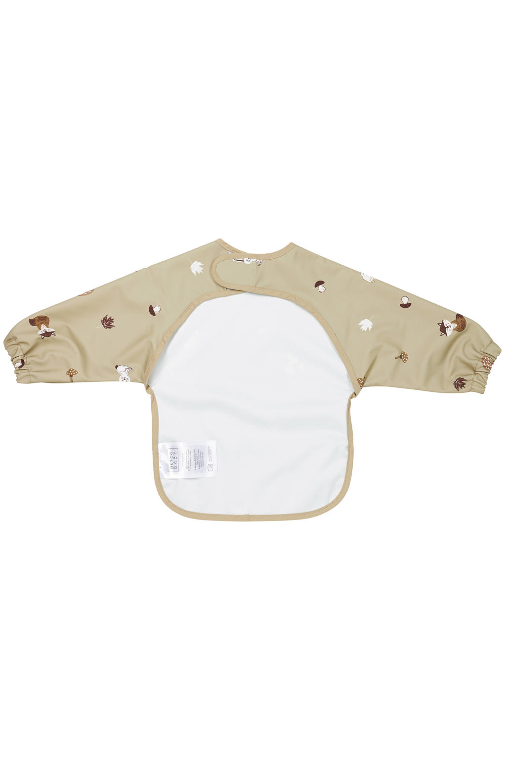Meyco slab met mouwen Forest Animal beige