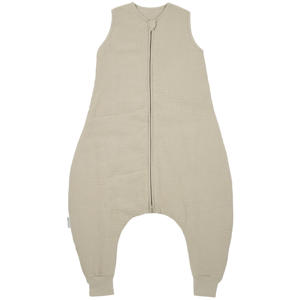 gevoerde slaapoverall jumper  beige