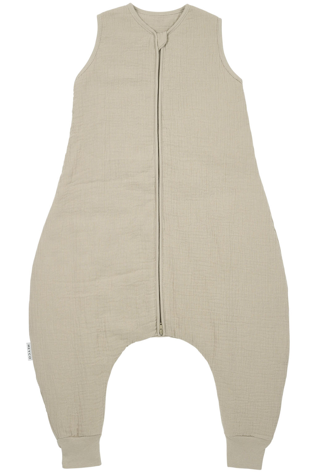 Meyco gevoerde slaapoverall jumper beige