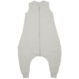 gevoerde jumper slaapoverall grijs
