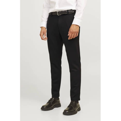 JJ REBEL slim fit chino JREBMICHAEL zwart afbeelding