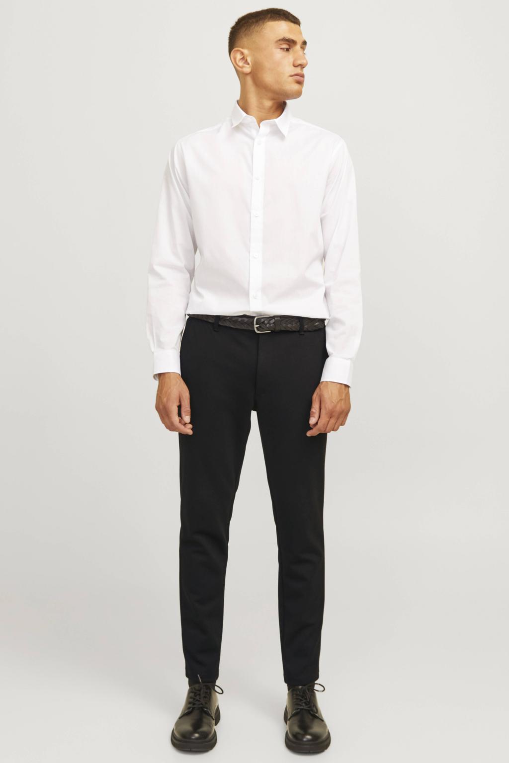 JJ REBEL slim fit chino JREBMICHAEL zwart