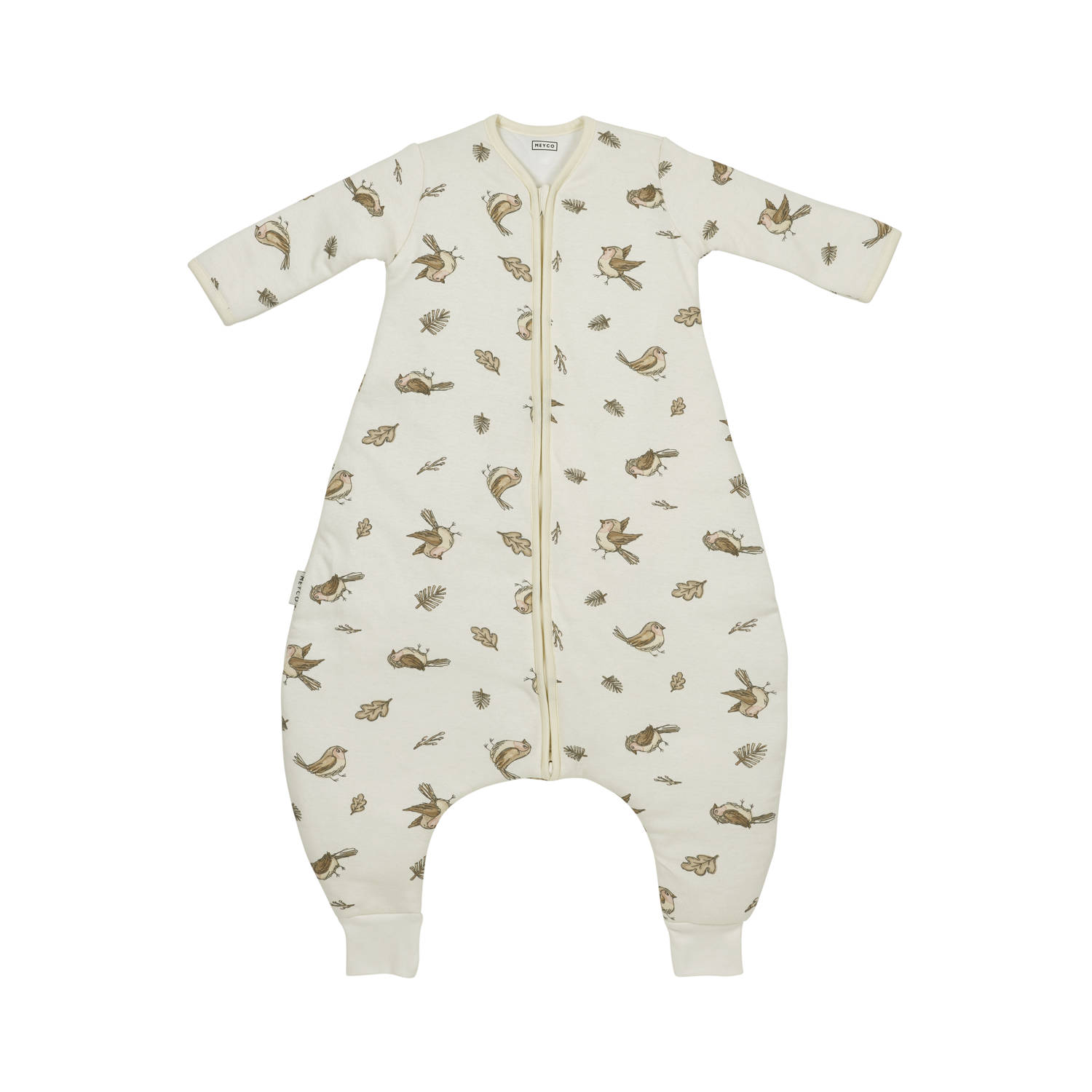 Meyco gevoerde winter slaapoverall jumper Robin