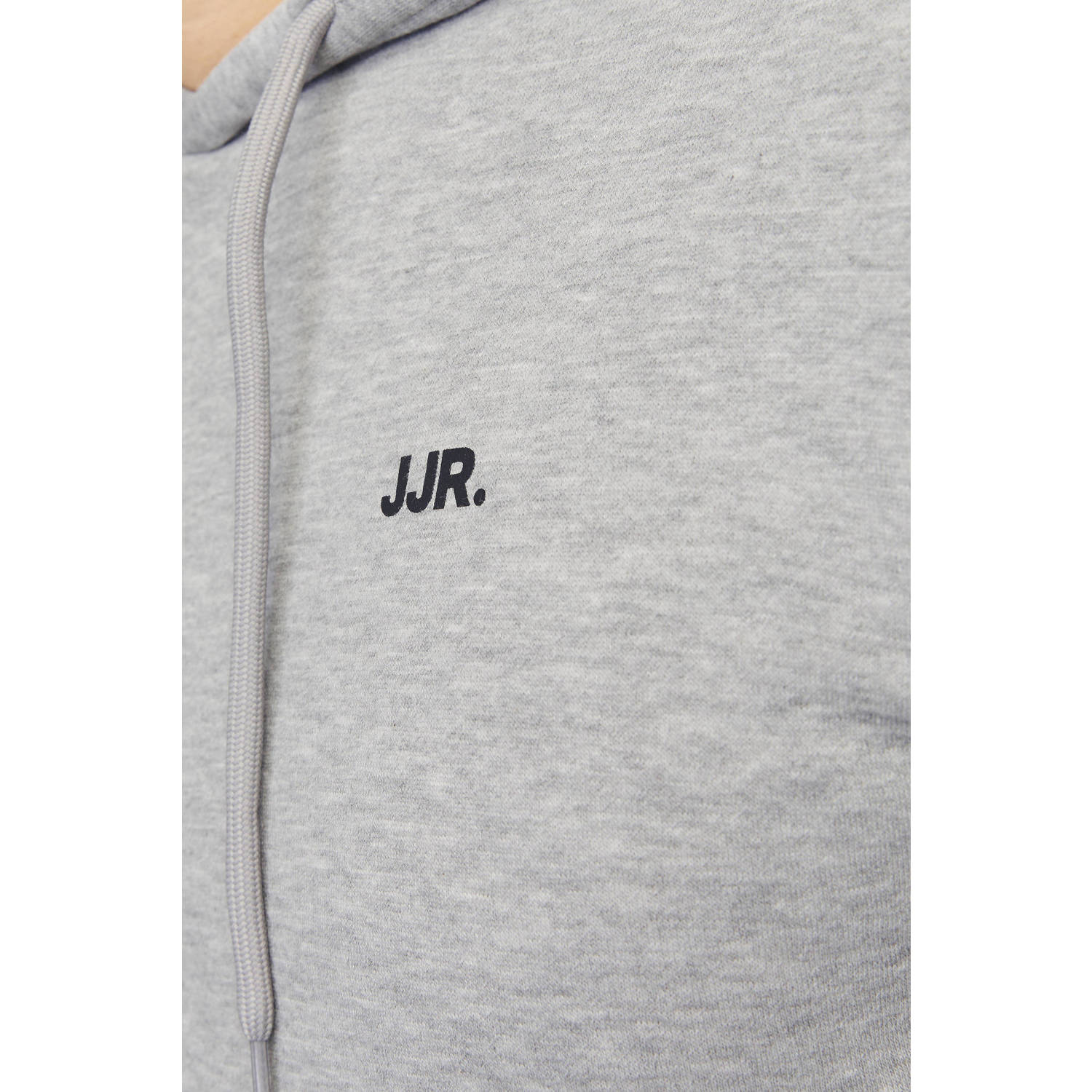 JJ REBEL hoodie JREBREBEL grijs