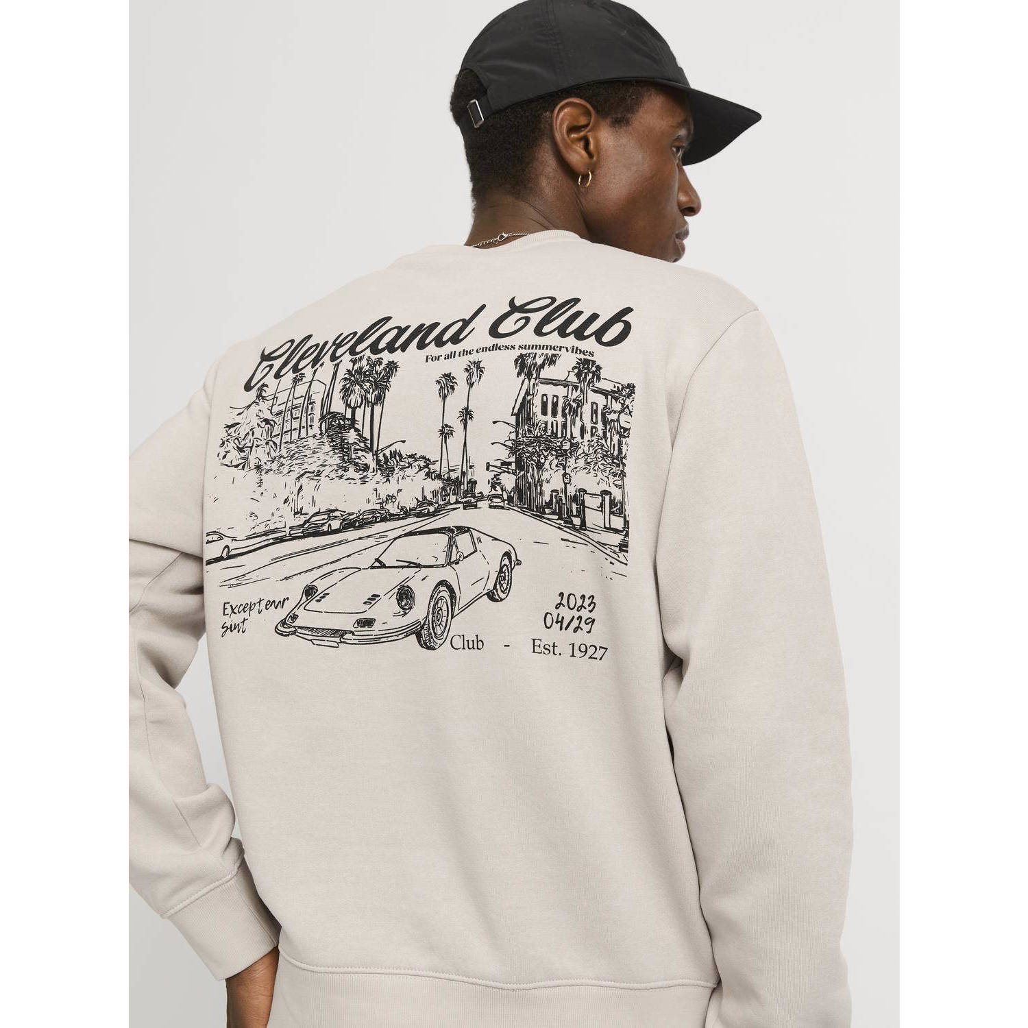 JACK & JONES ORIGINALS sweater beige
