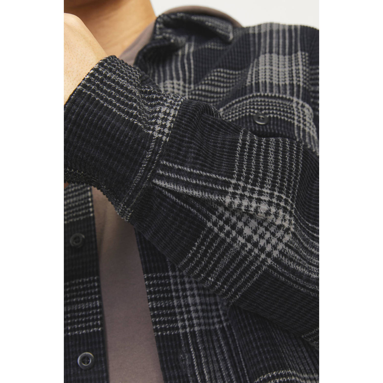 JACK & JONES CORE geruit overhemd JCOTHEO