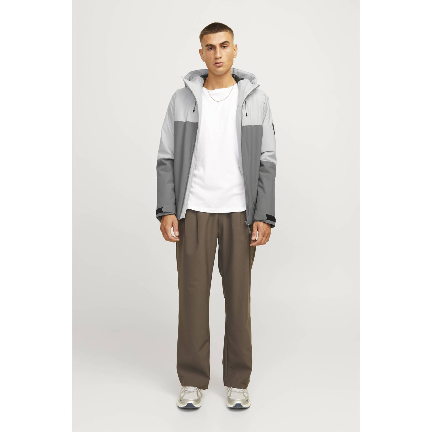 JACK & JONES CORE jas JCOAIDEN grijs