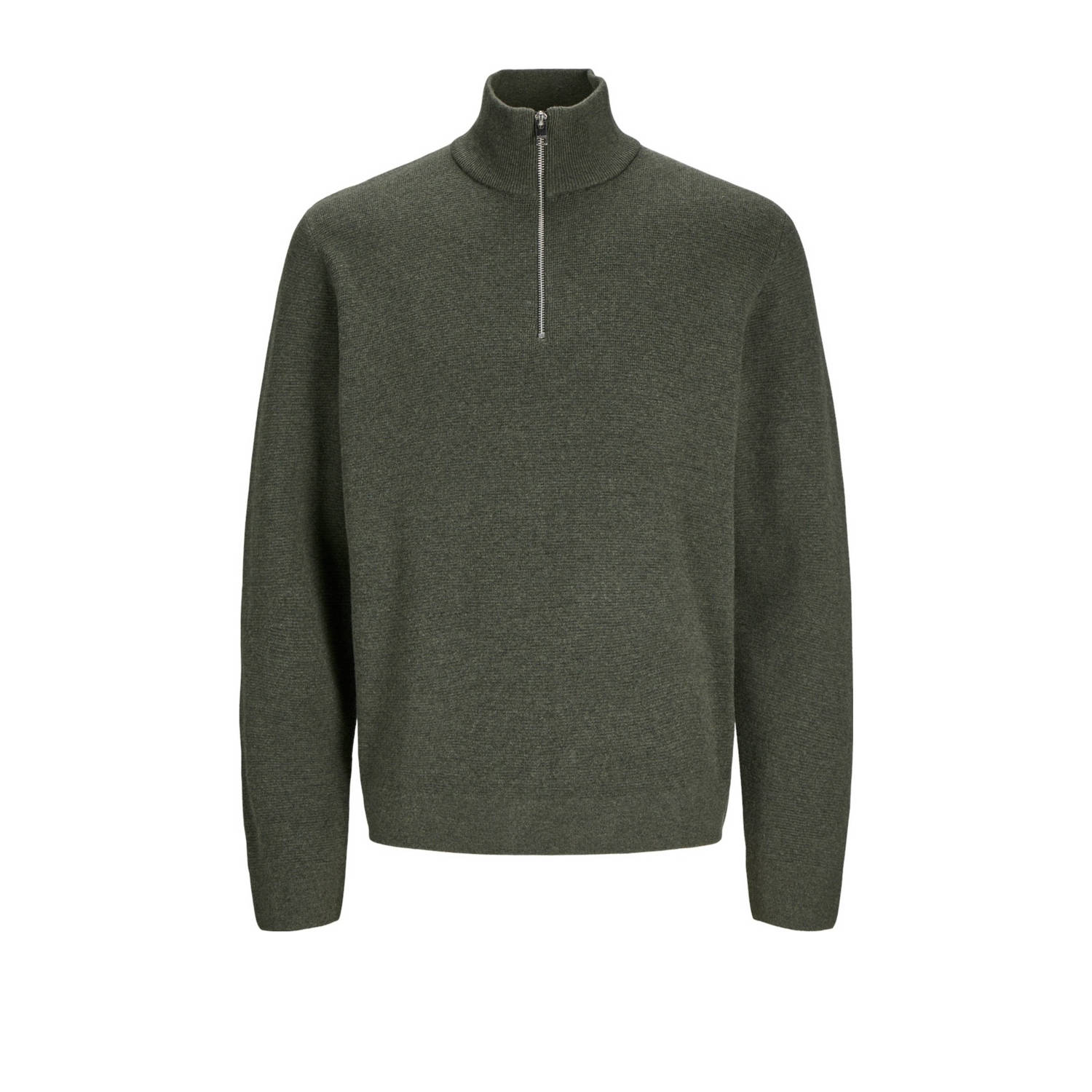 Jack & Jones Schipperstrui JPRBLAMILANO STITCH KNIT HALF ZIP SN