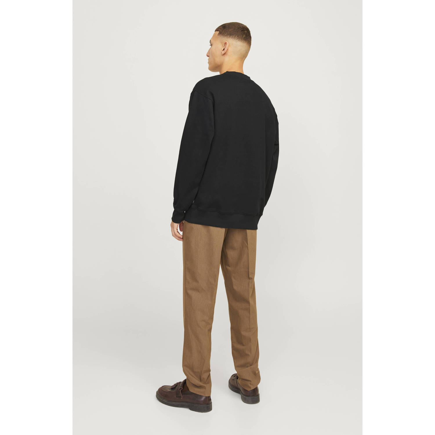 JACK & JONES PREMIUM sweater JPRBLACHAD zwart
