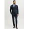 JACK & JONES PREMIUM slim fit pantalon JPRJAXON donkerblauw