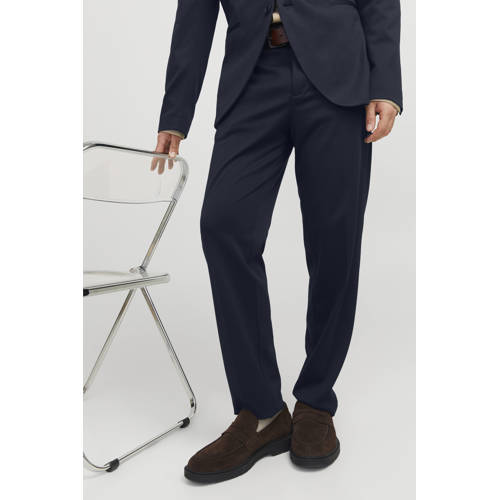 JACK & JONES PREMIUM slim fit pantalon JPRJAXON donkerblauw afbeelding