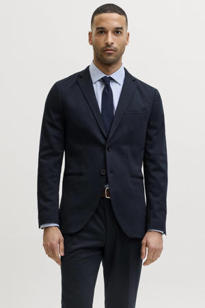 slim fit colbert JPRJAXON donkerblauw