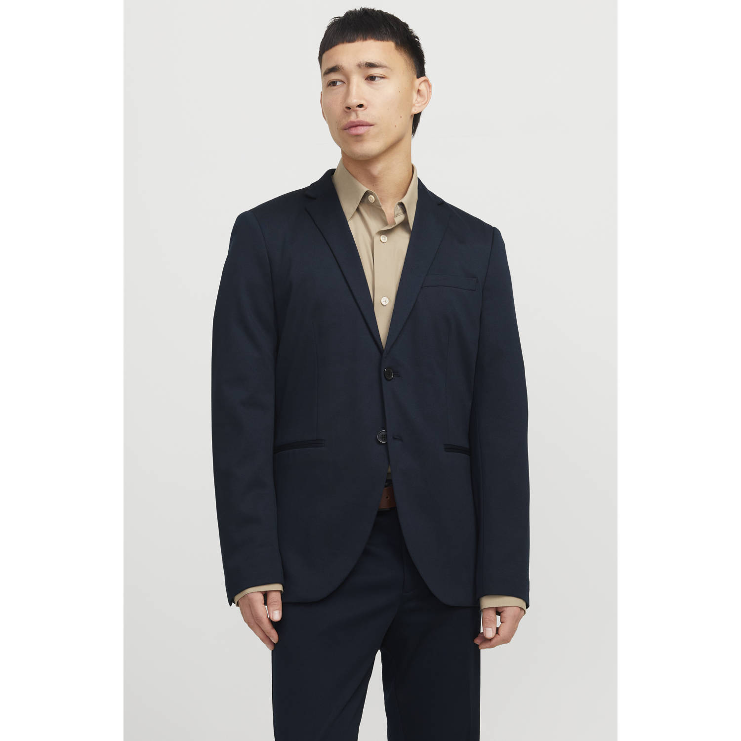 JACK & JONES PREMIUM colbert JPRJAXON donkerblauw