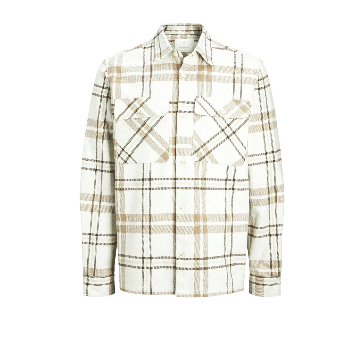 Jack & Jones Overhemd met lange mouwen JPRRAYMOND MELANGE CHECK LS OVERSHIRT SN