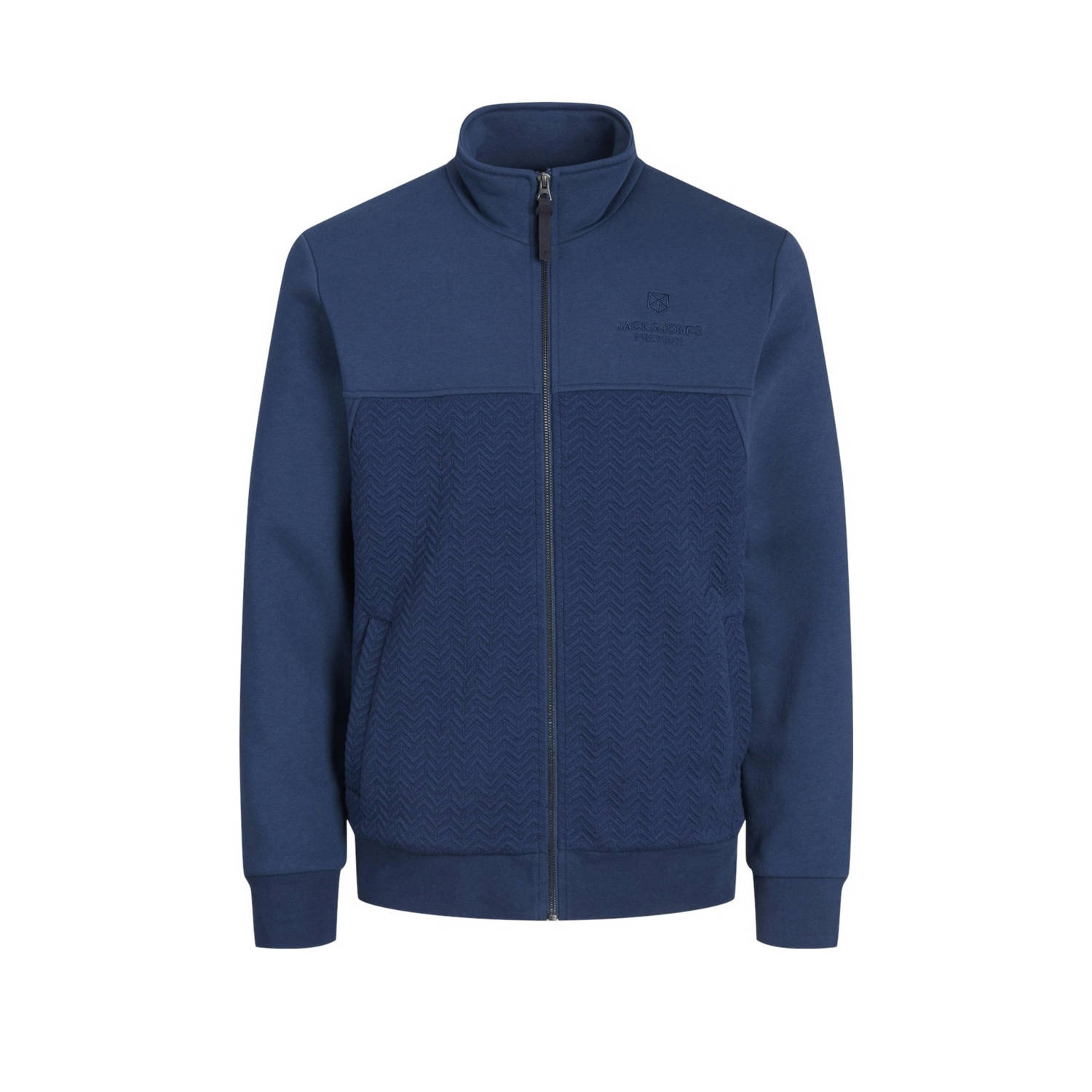 Jack & jones Blauwe Sweatshirt met rits van Freewear Blue Heren