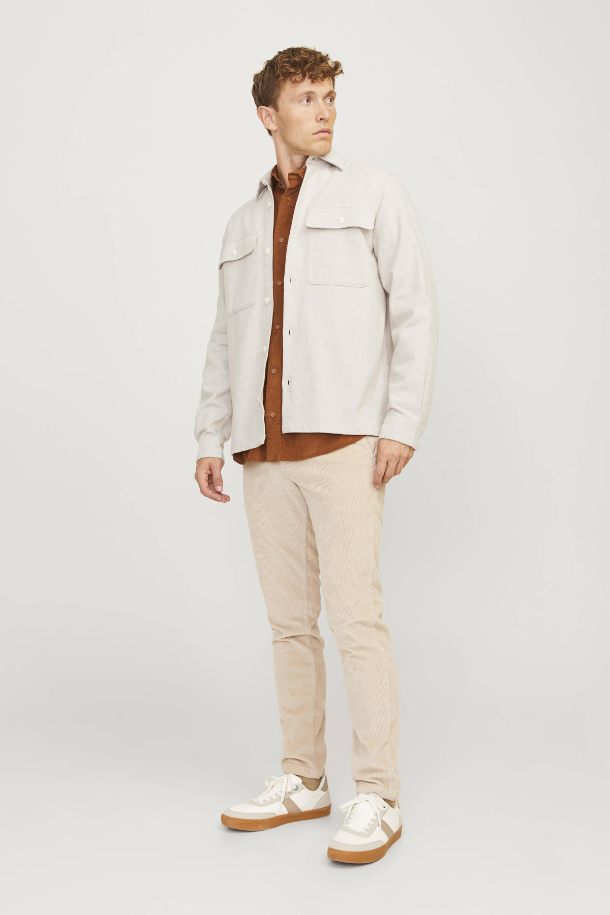 Jack & Jones PREMIUM HYBRID - Giacca da mezza stagione - travertine
