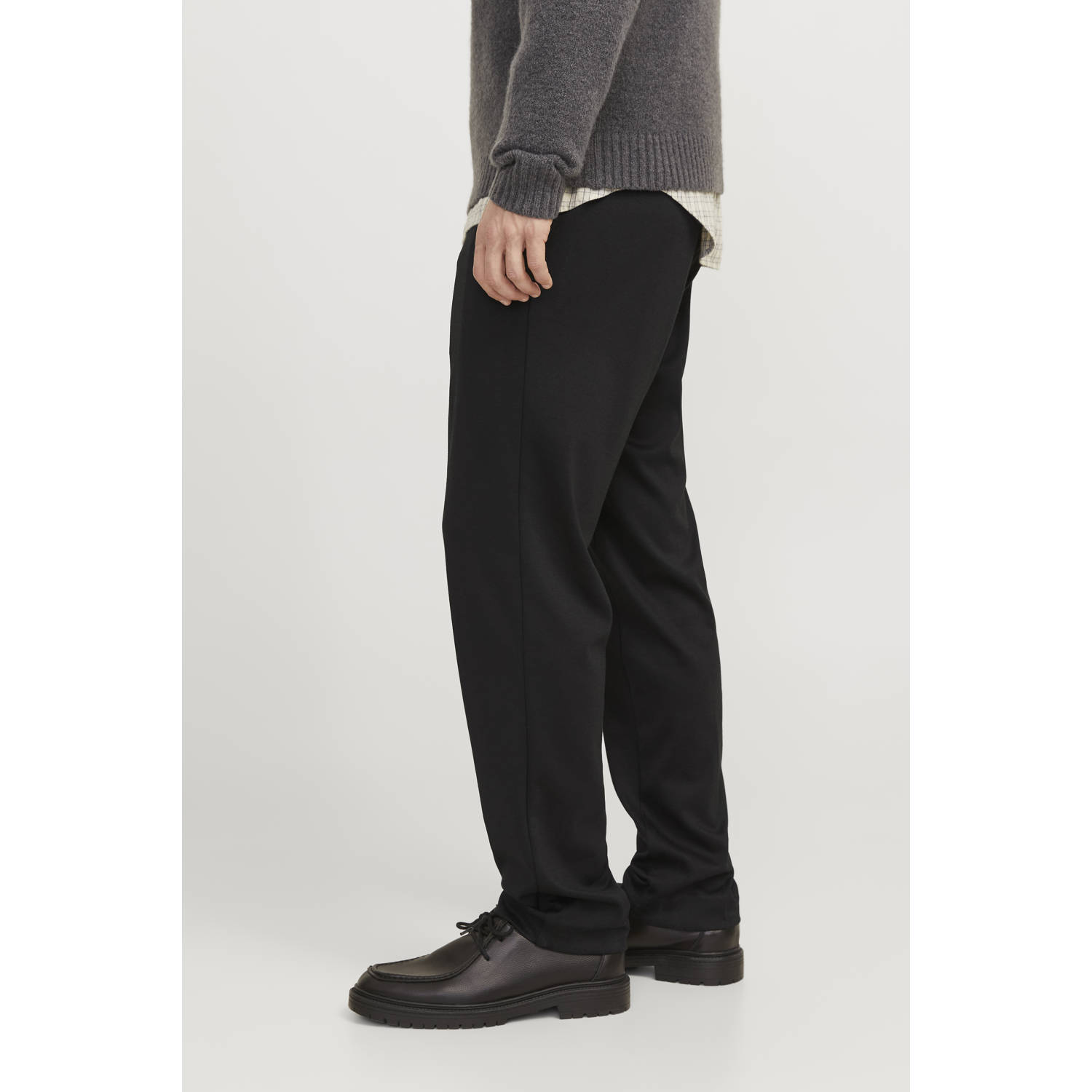 JACK & JONES PREMIUM slim fit pantalon JPRJAXON zwart