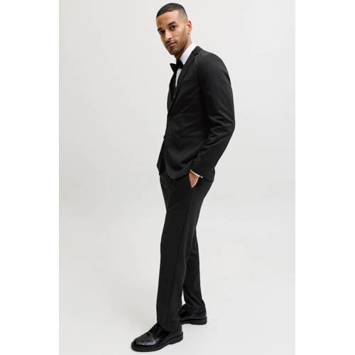 JACK & JONES PREMIUM slim fit pantalon JPRJAXON zwart afbeelding