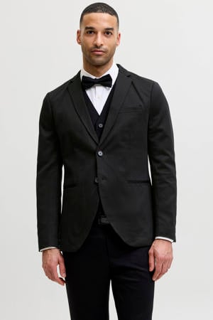 slim fit colbert JPRJAXON zwart