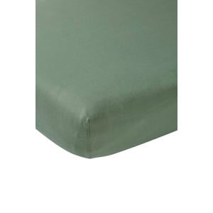 jersey boxmatras hoeslaken 75x95 cm forest green
