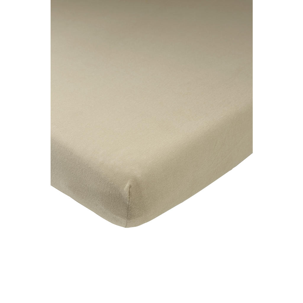 Meyco jersey co-sleeper hoeslaken 50x90 cm taupe
