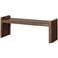 WOOOD WOOOD Prop Bankje - Hout - Warm Bruin - 40x120x45